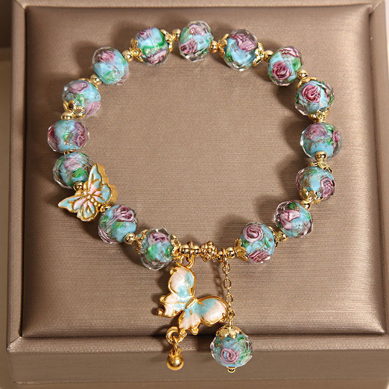 Female Versatile New Chinese Rose Garden Bracelet